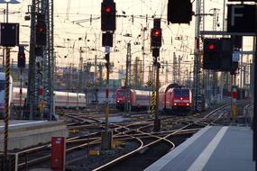 Railway Station Gleise trains