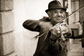 old Man Violin Street