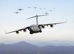 Aircraft Cargo sky