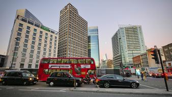 red Bus London England