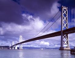 Bridge Suspension blue sky