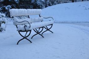 Bench Snow