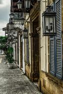 incredibly beautiful Lantern on street