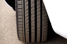 black Car Tyre