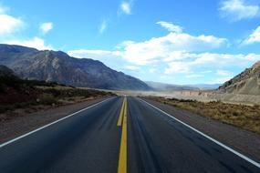 delightful Road Travel Mountain