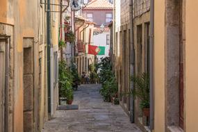 Lisbon old city street