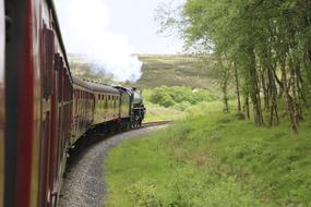 train in North Yorkshire Moors