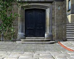 street door building