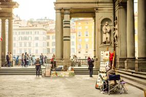 Florence Sunset street