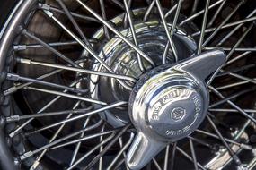 Automobile Wheel close-up