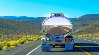 Way Truck mirror City