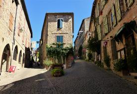rustic historic architecture of france