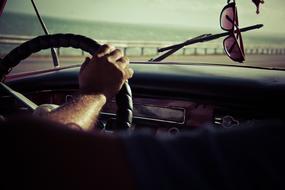 Driving Steering hand