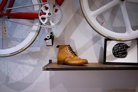 Home Decoration bike and boot