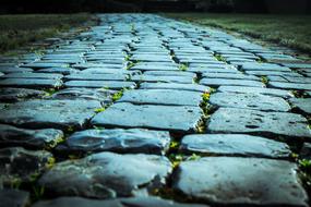 Cobblestones Paving Stones blue