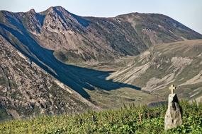 photo of the Caucasus mountains in Georgia