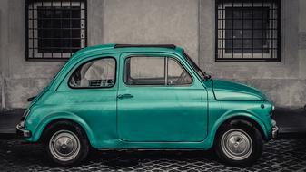 Car Front Of A Window