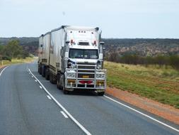Trailers Truck road, australia