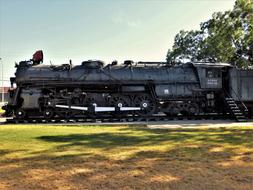 vintage locomotive in the US