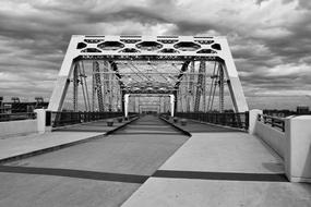 delightful Monochrome Bridge Panoramic