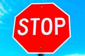 Traffic Warning Sign stop