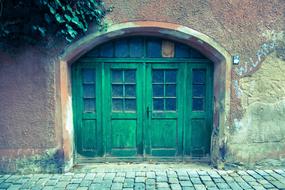 Stone City Door green