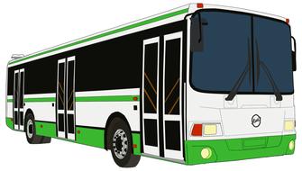 bus machine perspective drawing