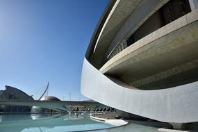 modern architecture in valencia, spain