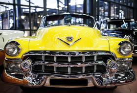 Yellow Car retro