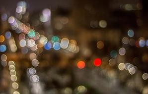 nice Bokeh City Lights