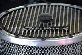 Mark Edelbrock Chrome close-up