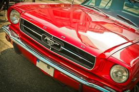 Auto Ford Oldtimer red