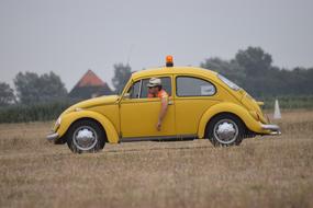 Volkswagen Vw Beetle yellow