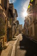 Camargue Historic Center sun