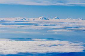 Sky Plane Flight blue