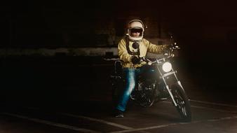 Biker Motorcycle man