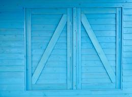 wonderful Blue Door and Window