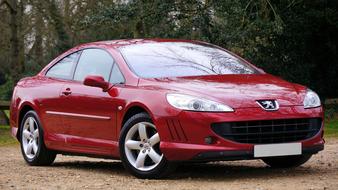 red Car peugeot
