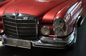 red Vehicle Chrome