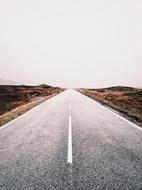 open endless road