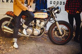 Honda Motorbike person