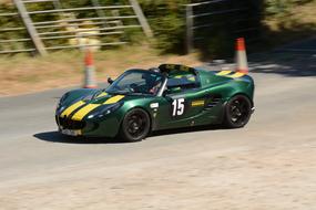 Lotus Green Race on the track