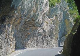 Switzerland Thun Shore Road