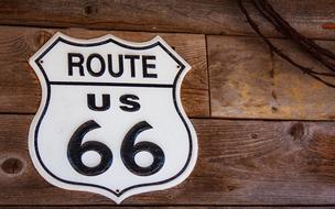Route us 66 Sign Classic