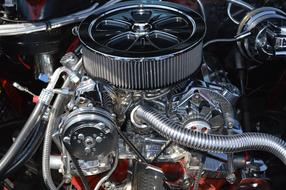 Chrome Under Hood Engine