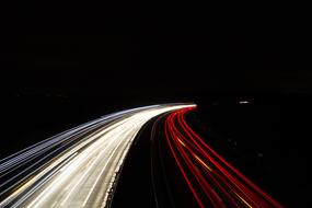 red white Light Highway