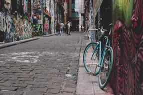 Wall Art and bike