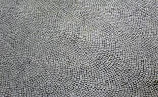 pavers texture in the historic center