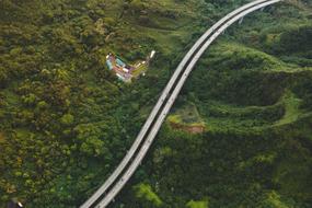 Aerial View Highway