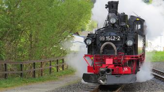 Transport Steam train